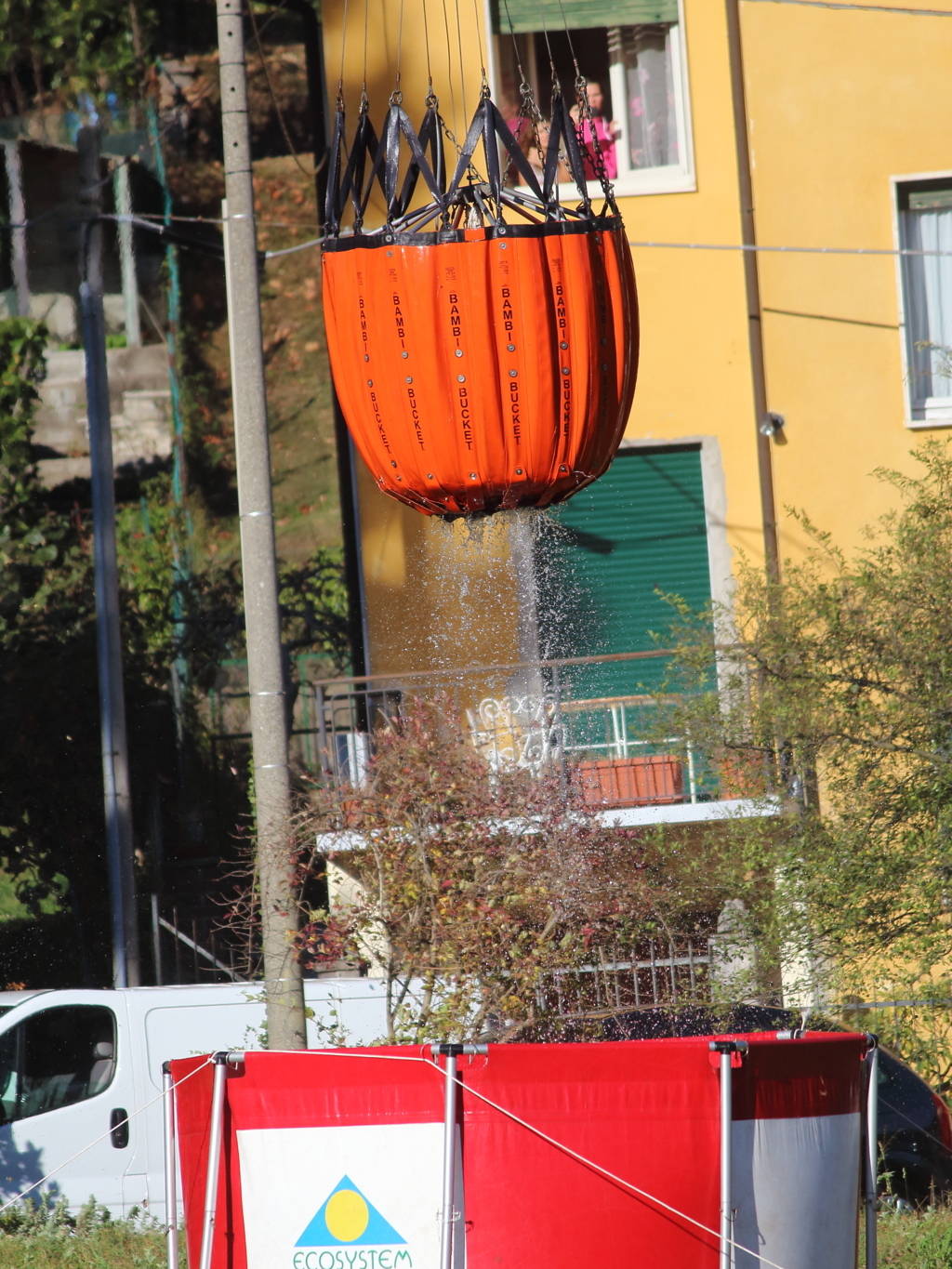 Incendio al Campo dei Fiori