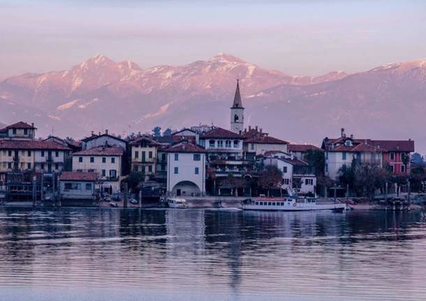 L\'isola dei Pescatori sul Lago Maggiore