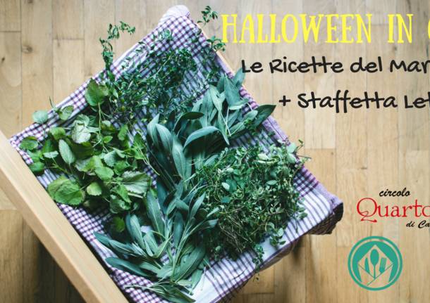 HALLOWEEN IN GIALLO | Cena Vegana + Staffetta Letteraria