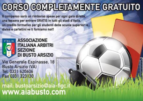 corso arbitri busto arsizio