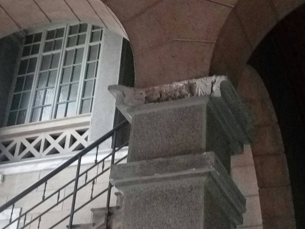Degrado nelle palestre comunali