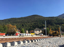 Ferrovia Porto Ceresio - cantiere 10 ottobre 2017