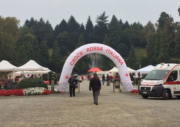 Il villaggio della Croce Rossa ai Giardini Estensi a Varese