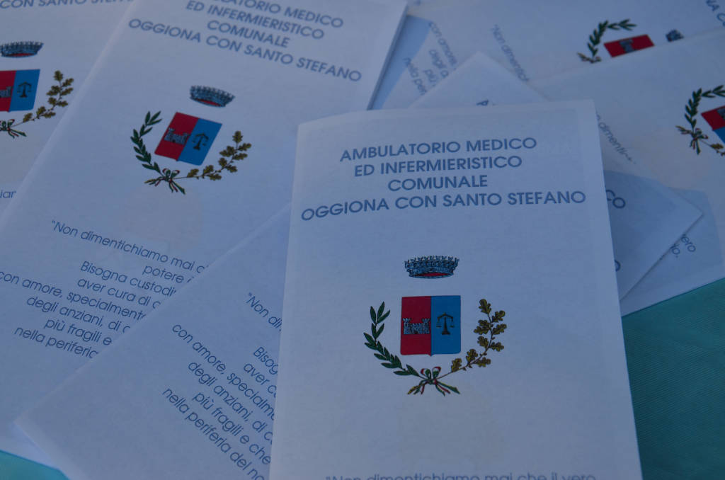 Inaugurazione dell'inaugurazione dell'Ambulatorio di Oggiona Santa Stefano