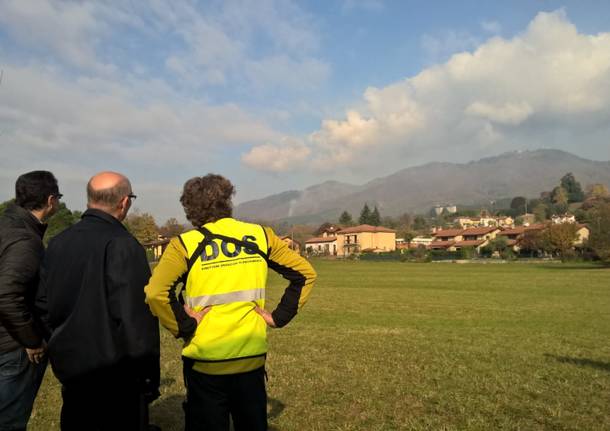 Incendio al Campo dei Fiori: settimo giorno di lavoro