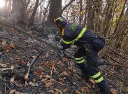 Incendio Campo dei Fiori - Bonifica