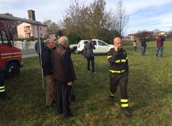 Incendio Campo dei Fiori - Il Prefetto a Casciago