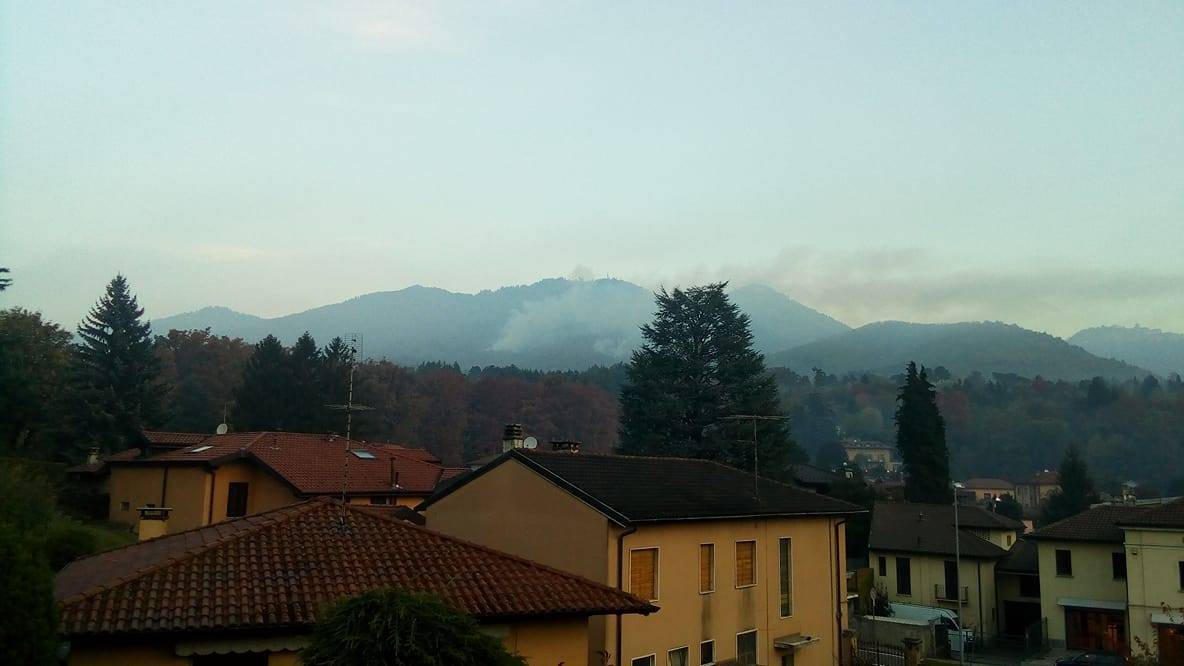 Incendio campo dei fiori, la ripresa del 27 ottobre