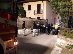 incidente coquio trevisago vigili del fuoco 