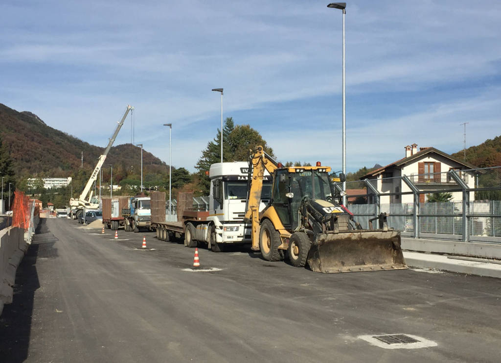 Induno Olona - Ferrovia strade 24 ottobre 2017