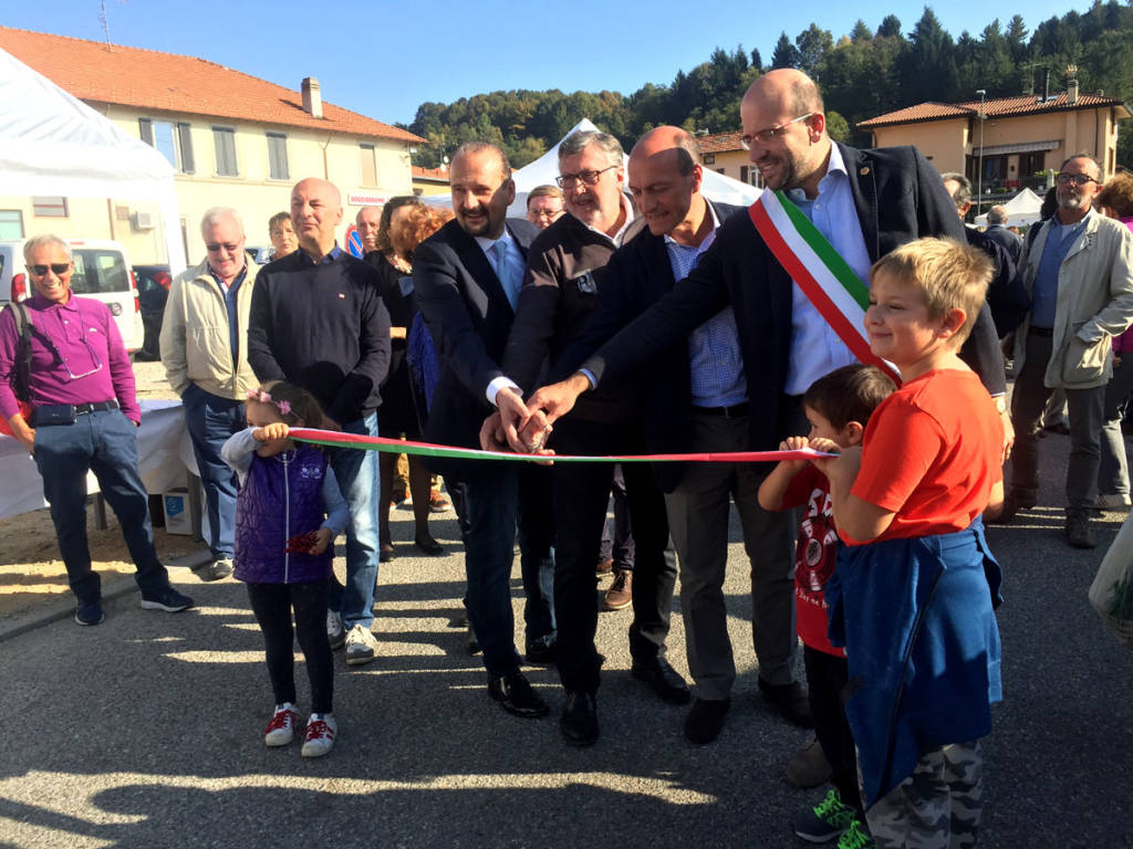 Induno Olona - Inaugurazione del Mercato della terra del Piambello