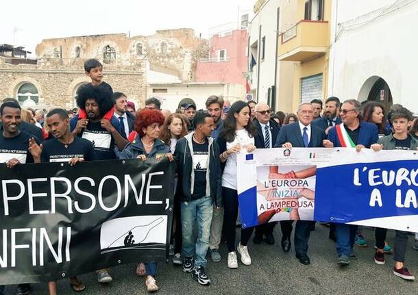 Giornata dell’accoglienza a Lampedusa, presente anche il Bernocchi