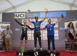 premiato Granfondo Tre Valli Varesine 2017 podio