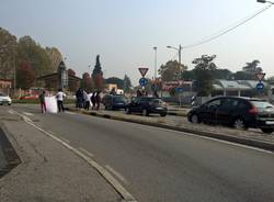 Protesta profughi Kb Gallarate