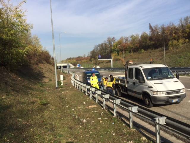 Puliamo il mondo sulla superstrada di Malpensa