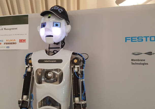 RoboThespian, l’umanoide 4.0 alla LIUC