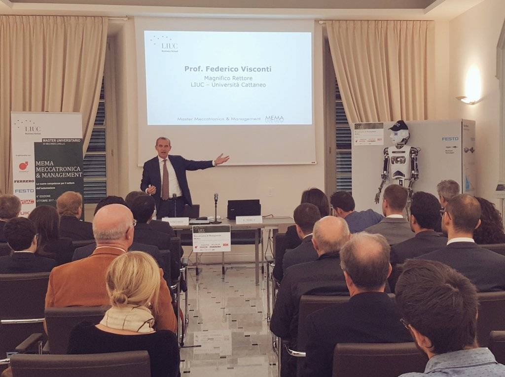 RoboThespian, l’umanoide 4.0 alla LIUC 