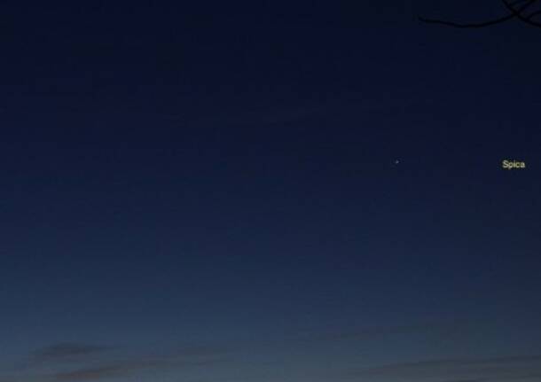 Venere, Marte e Giove “corteggiati dalla Luna