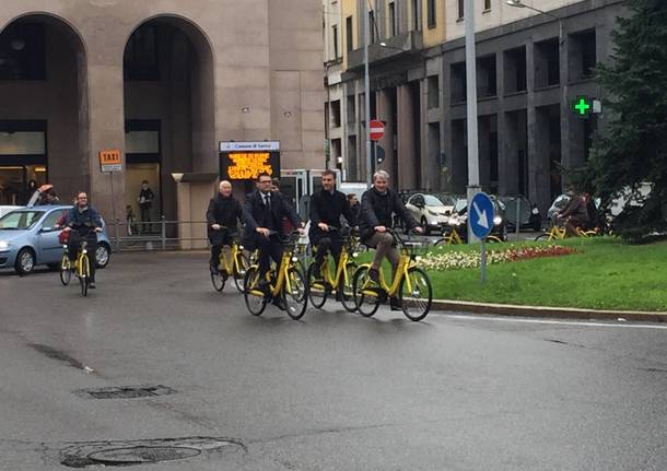 Arriva il bike sharing Ofo a Varese