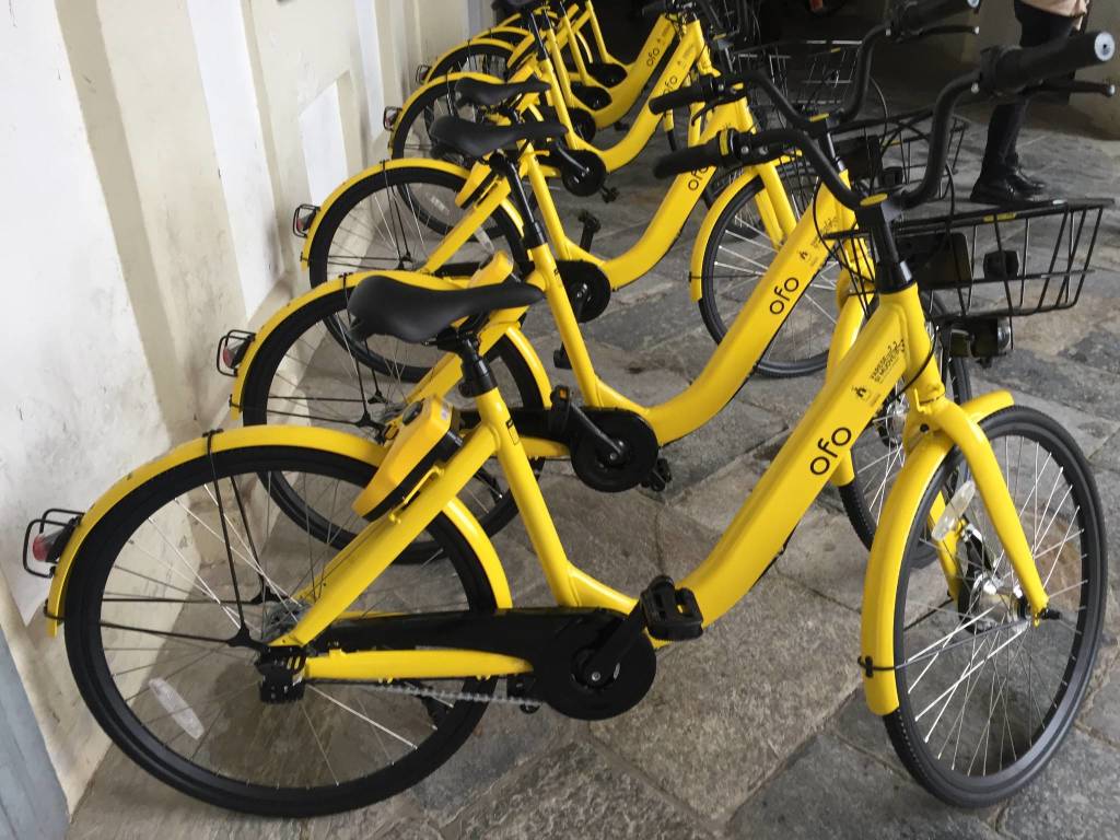 Arriva il bike sharing Ofo a Varese