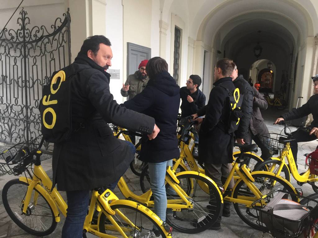 Arriva il bike sharing Ofo a Varese