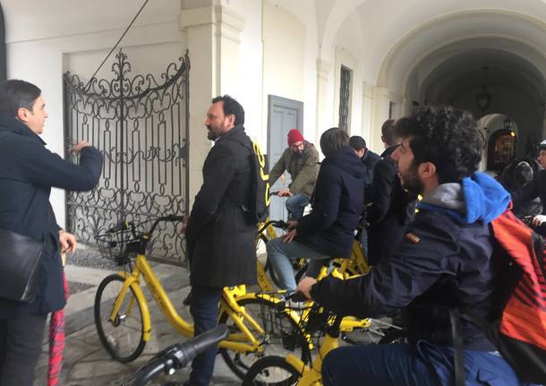 Arriva il bike sharing Ofo a Varese