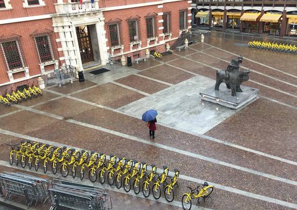 Arriva il bike sharing Ofo a Varese