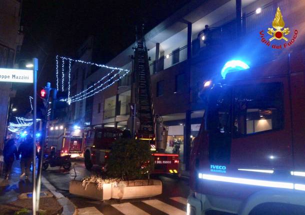 Esplosione in un appartamento a Busto