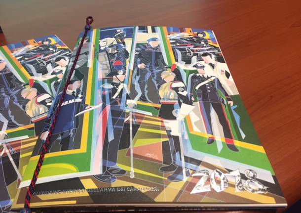 calendario carabinieri 2018
