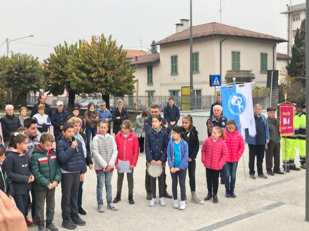 Commemorazione 4 novembre a Gazzada Schianno