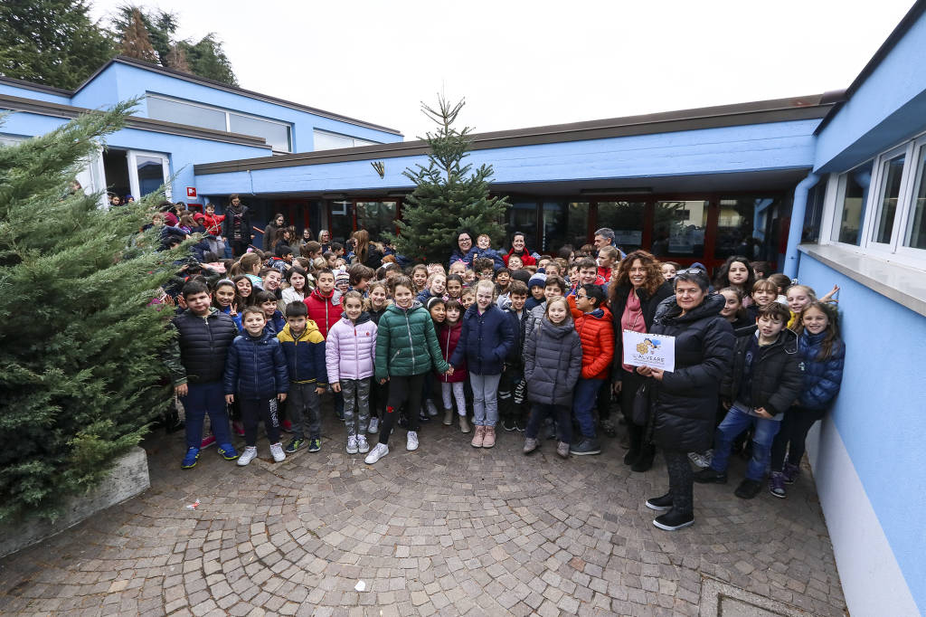 Festa degli Alberi alla scuola primaria di Buguggiate