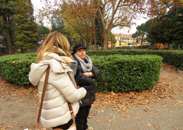 Sopralluogo parco scuole Mazzini 22 novembre