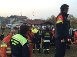 Incendio al Campo dei Fiori, 120 volontari al lavoro