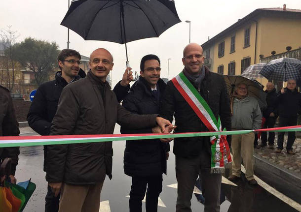 Induno Olona - Inaugurazione della rotonda