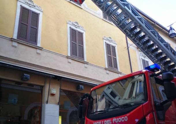 Interventi dei vigili del fuoco per il vento, 13 novembre 2017