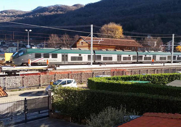 Porto Ceresio - Primi treni di prova