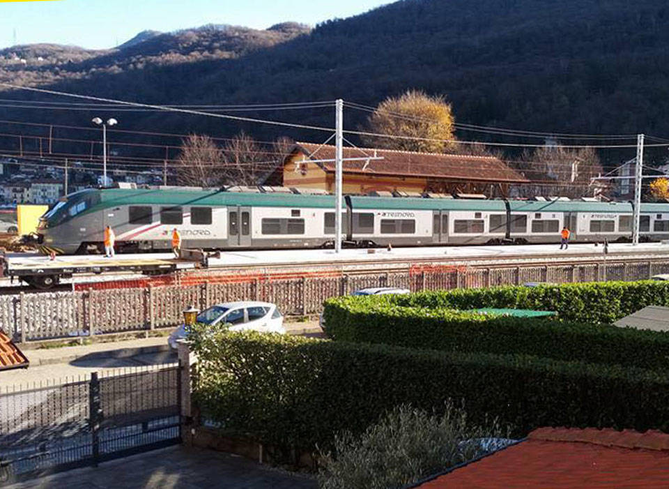 Porto Ceresio - Primi treni di prova