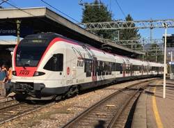 primo treno della Arcisate Stabio a Varese