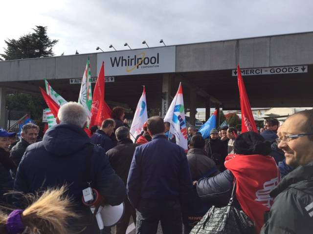 Sciopero Whirlpool