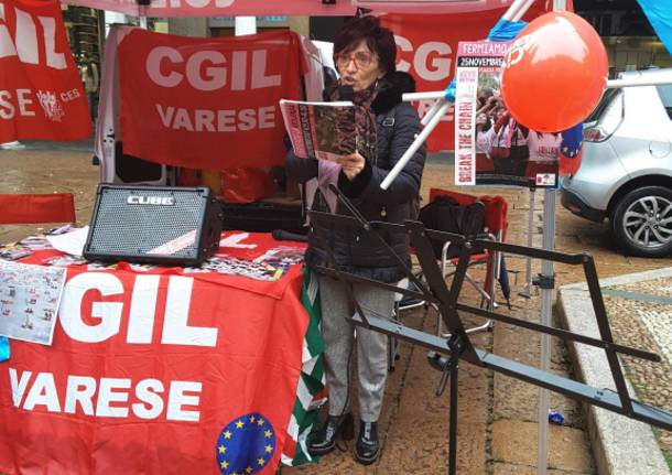 Sindacati in piazza contro la violenza di genere