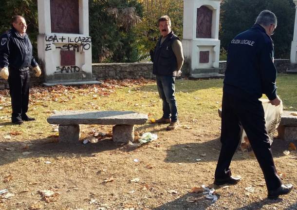 Vandali chissà San Pietro Gemonio