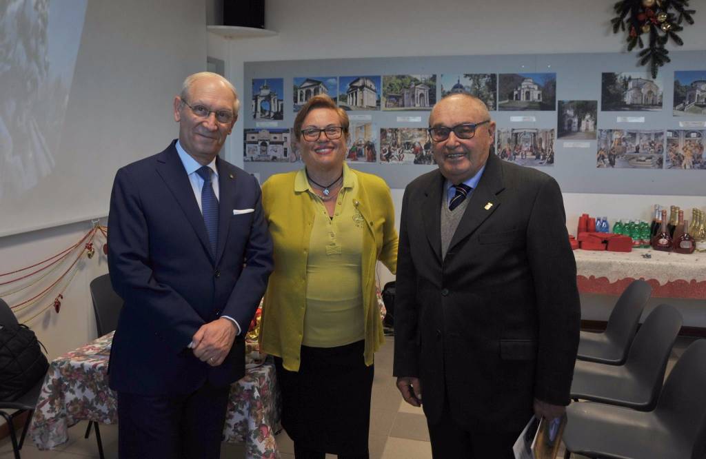 Brindisi con Associazione amici del Sacro monte