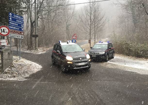 Cadavere nel bosco a Dumenza