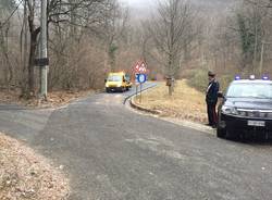 Cadavere nel bosco a Dumenza