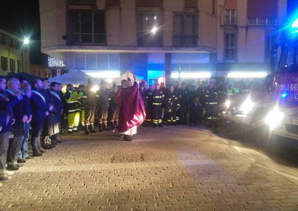 I vigili del fuoco di Somma festeggiano Santa Barbara