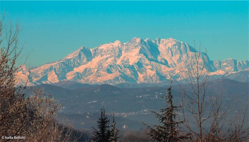 PANORAMA Monte Rosa visto Da BUGUGGIATE