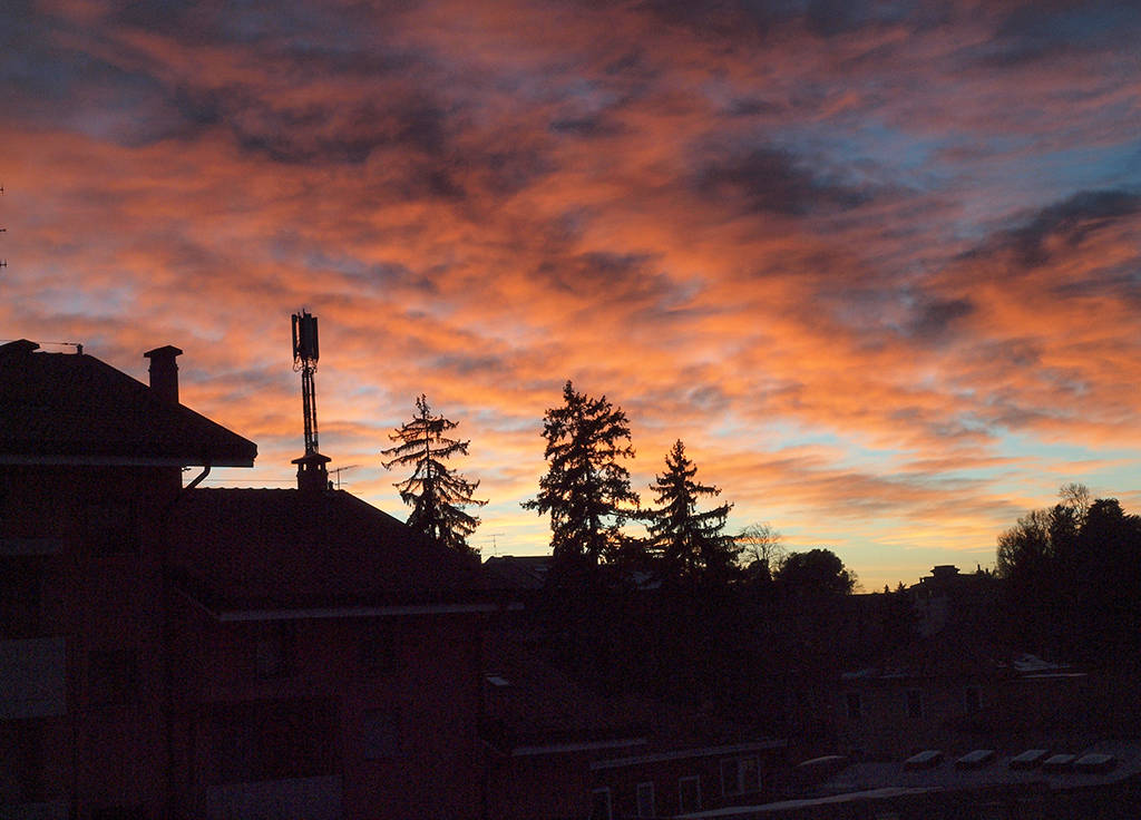 23 dicembre tramonto