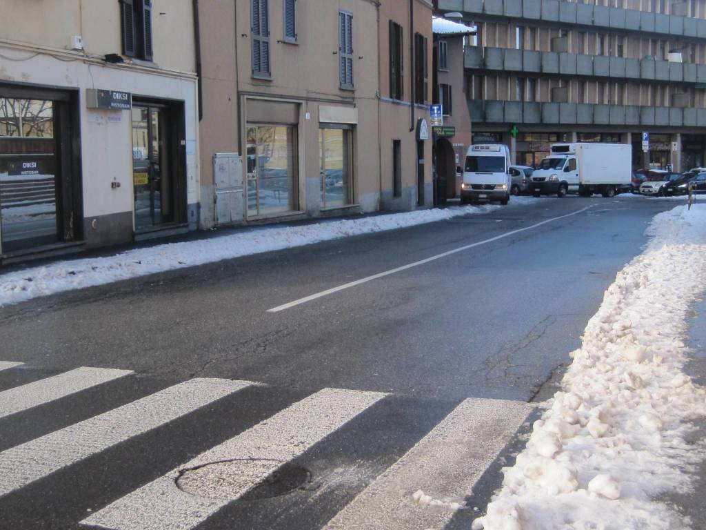 Dal Ponte al Comune, la situazione neve