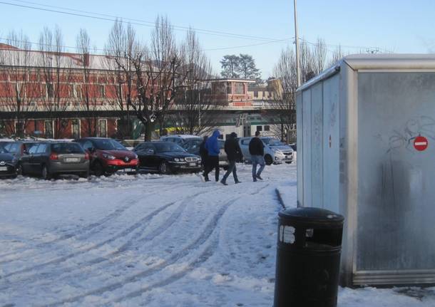 Dal Ponte al Comune, la situazione neve
