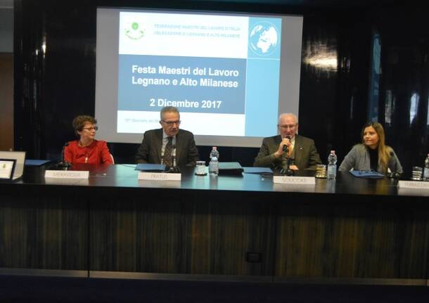 Premiazione Maestri del Lavoro 2017